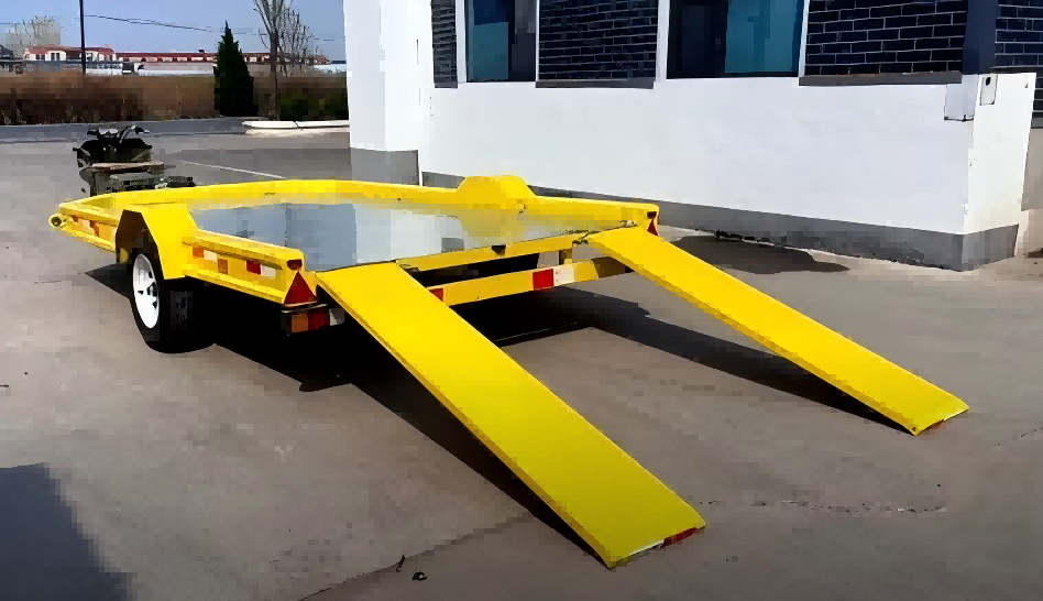 Rơ moóc sàn phẳng 1,5 tấn